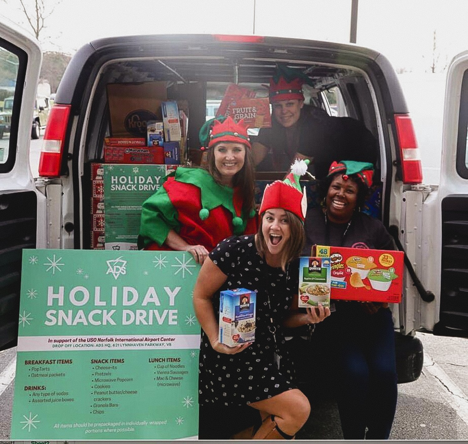 ADS Holiday Snack Drive