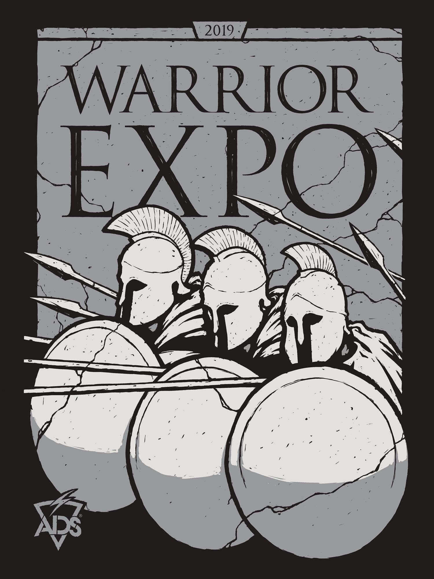 warrior expo t shirt design