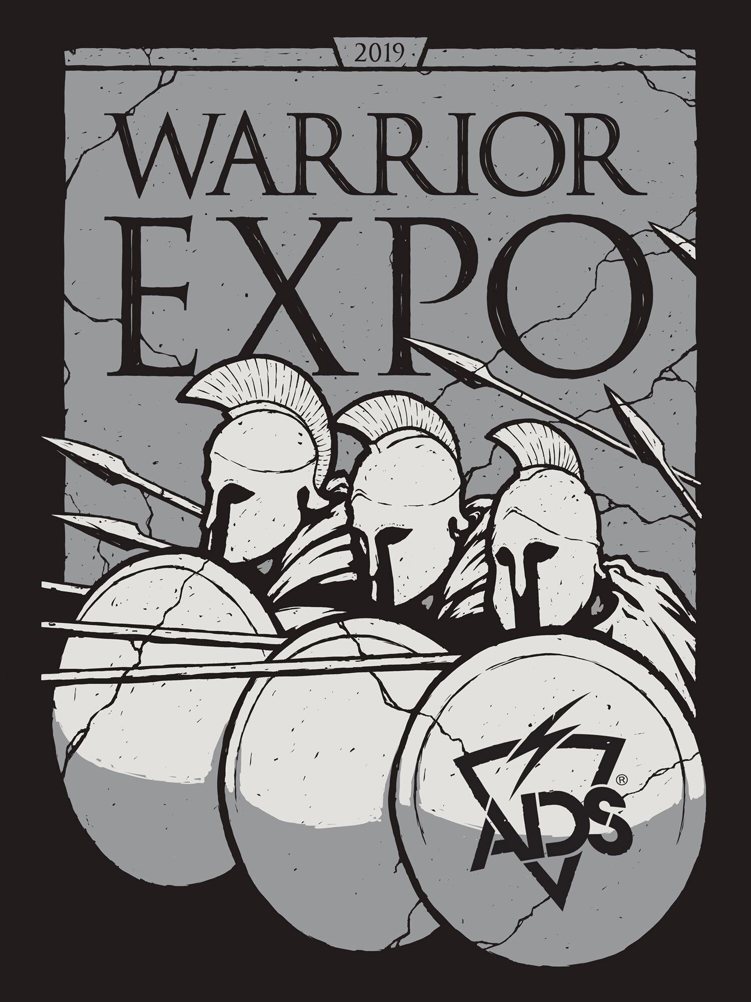warrior expo t shirt design