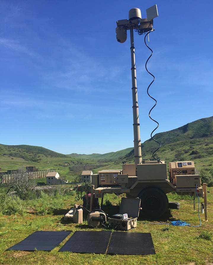 hybrid power system satellite