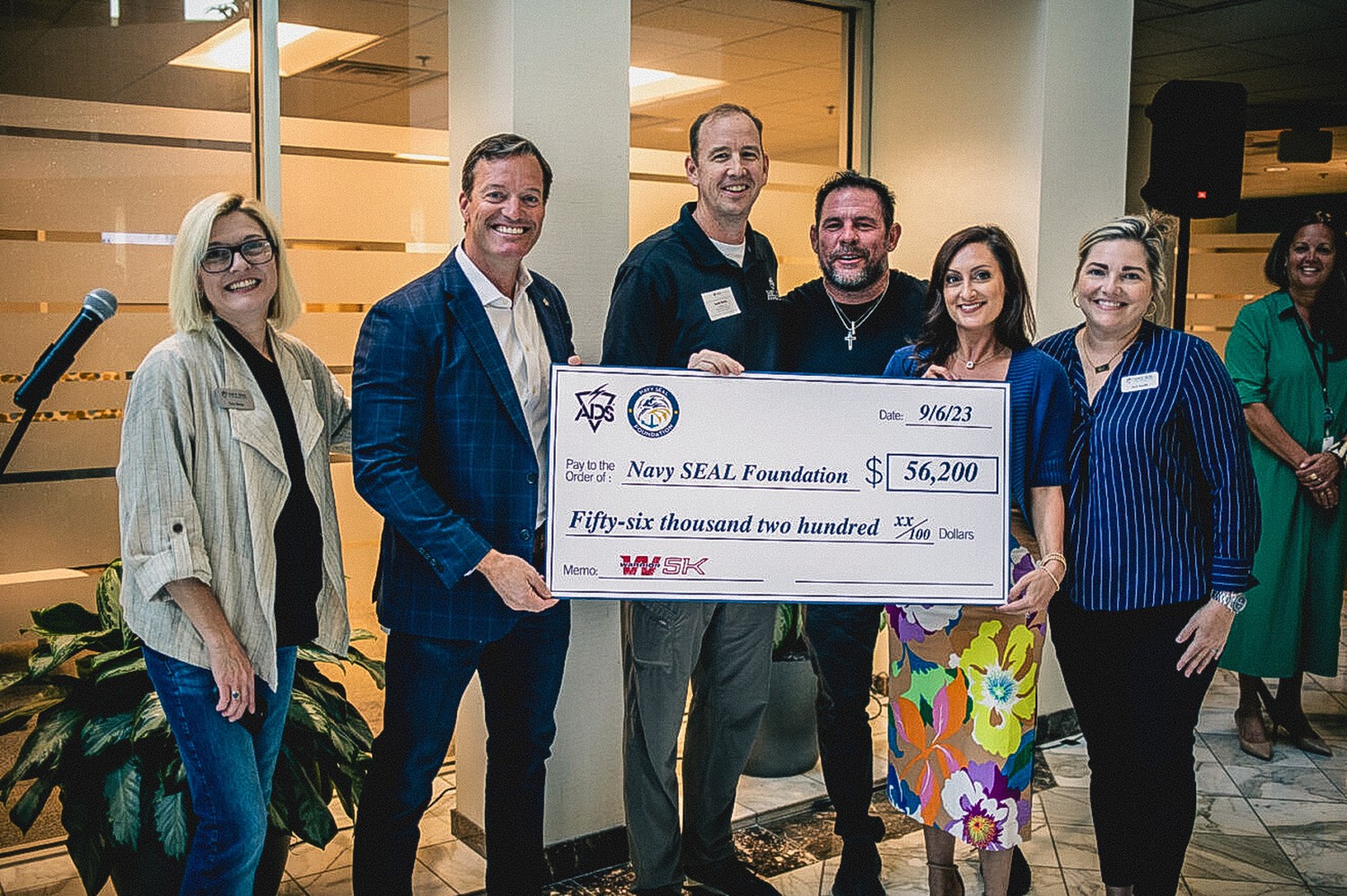 Navy Seal Foundation Check