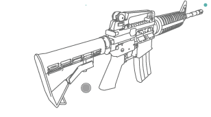 military gun design drawing
