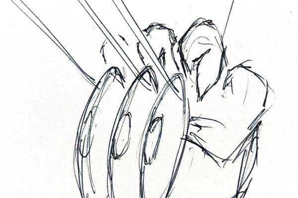 warrior west expo t shirt sketch