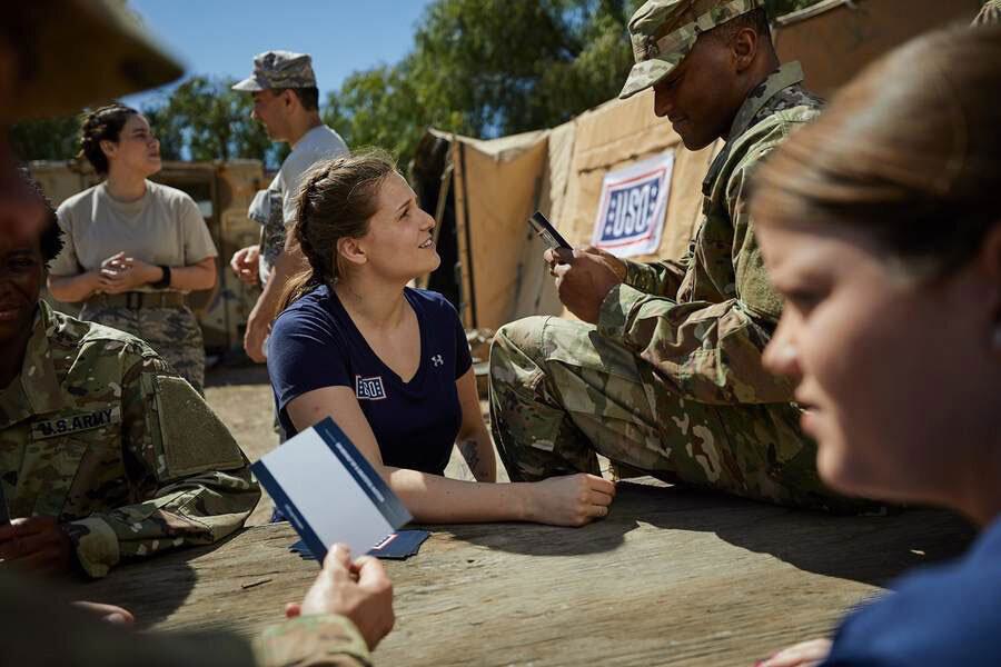 United Service Organizations (USO) Staff and Volunteers