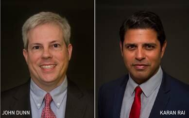 John Dunn and Karan Rai