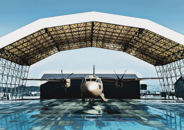 military airplane