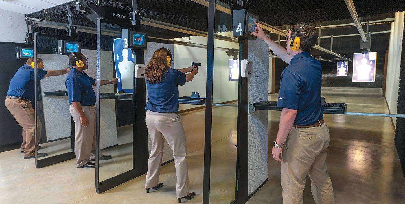 People Doing Live Fire Training
