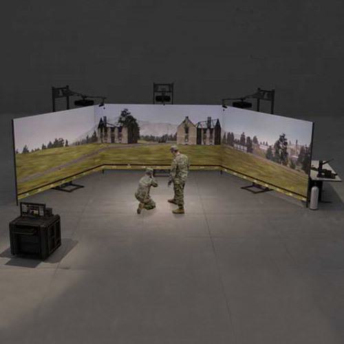 FATS, Immersive Three-Screen Simulator