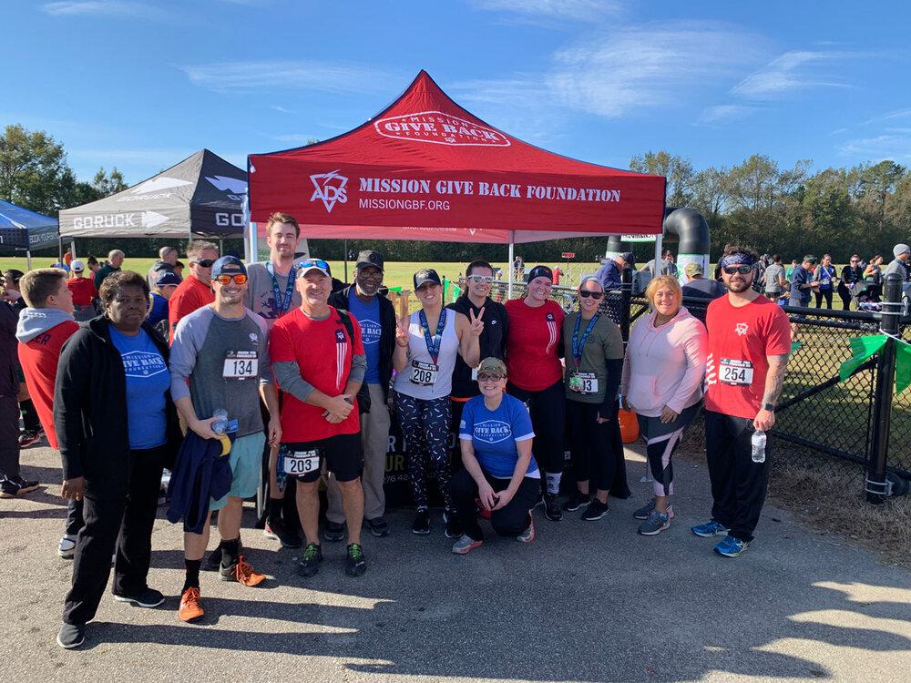 ADS Employees and Friends at the Frogmen race